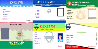 id card software identity card maker software student photo id school id card format pdf